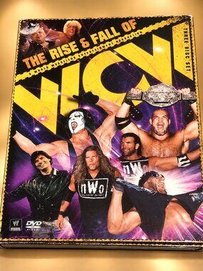WWE: The Rise and Fall of WCW DVD 2009 3-Disc Set Wrestling Documentary
